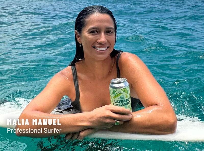 Malia Manuel professional surfer