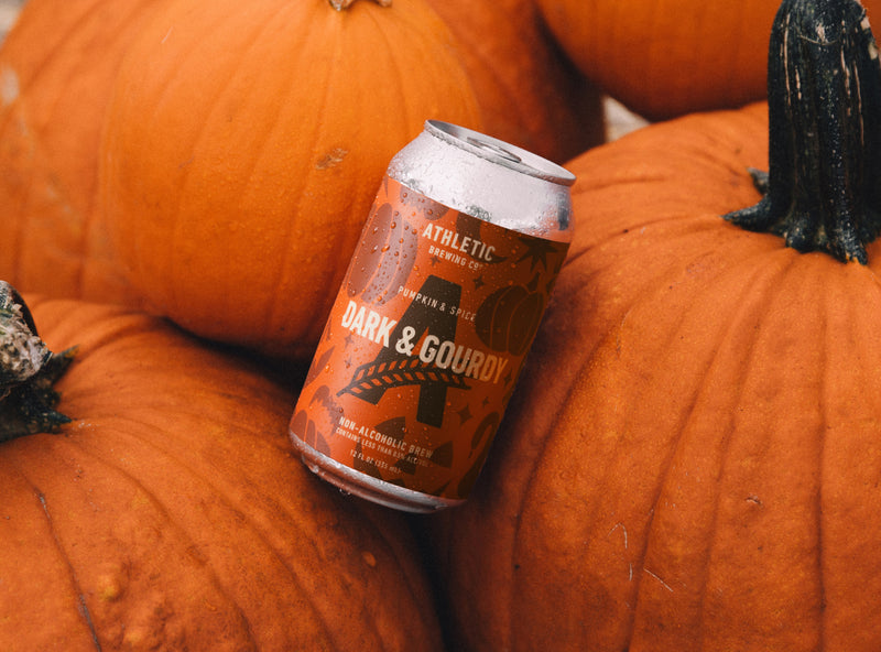 can of dark and gourdy on some pumpkins