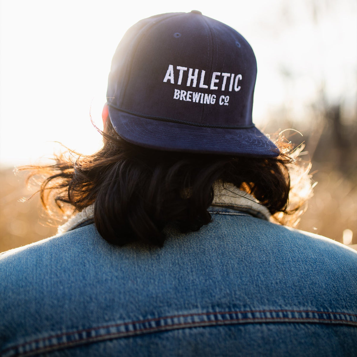Embroidered Athletic Brewing Corduroy Hat