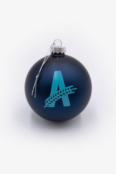 Athletic Brewing Hand Painted Glass Ornament